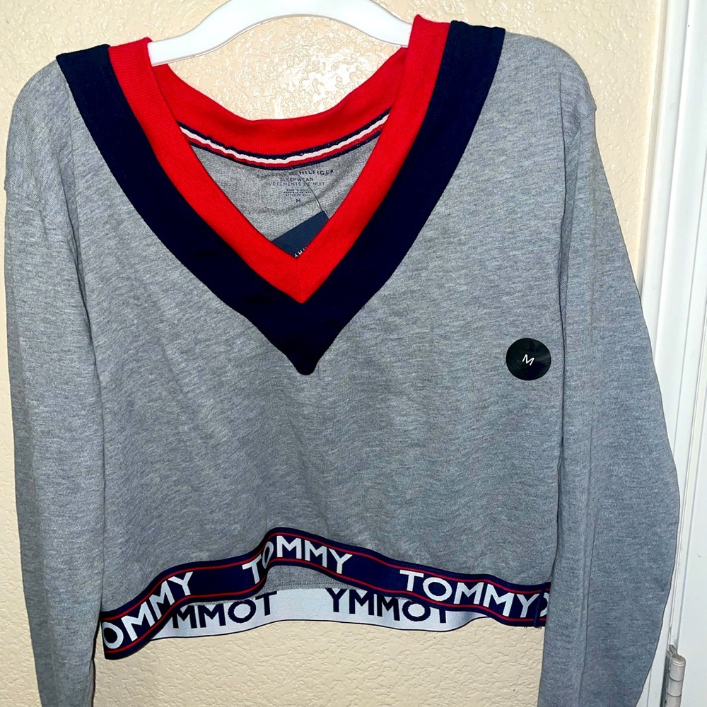 Cropped Tommy Hilfiger Long Sleeve